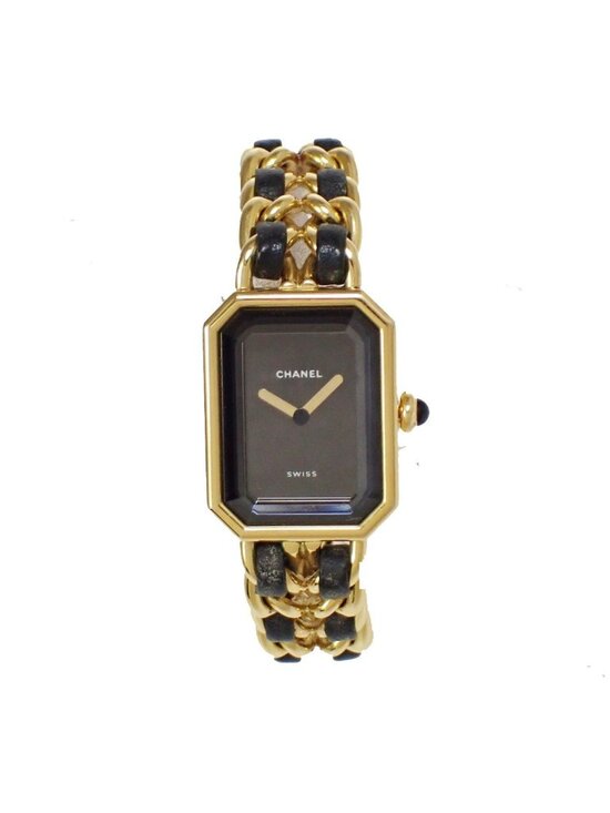 Chanel Premier M Chain Watch Gold
